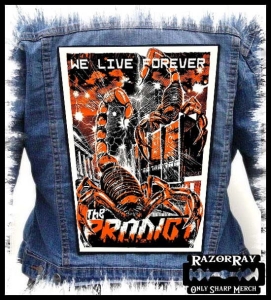 THE PRODIGY - We Live Forever -- Backpatch 