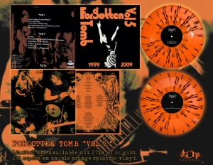 FORGOTTEN TOMB - Vol. 5. 1999/2009 DLP [orange splatter]