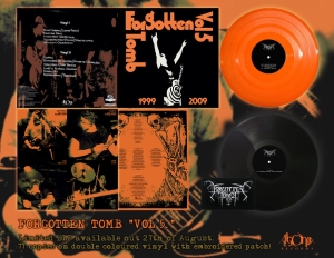 FORGOTTEN TOMB - Vol. 5. 1999/2009 DLP [black/orange] 