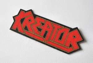 KREATOR - Logo [Laser Cut] -- Woven Patch 