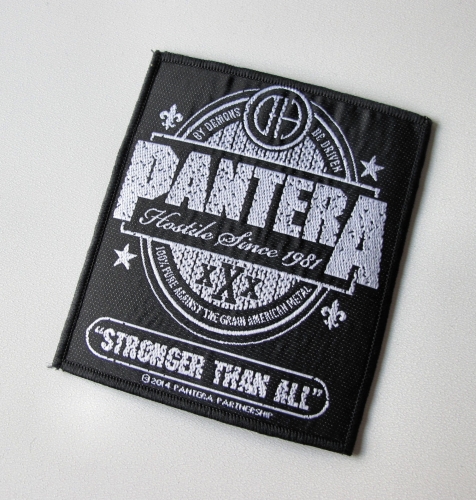 PANTERA - Stronger THan All -- patch.JPG
