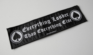 MOTORHEAD - EVERYTHING LOUDER [strip] -- Woven Patch