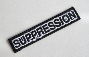 SUPPRESSION -- Embroidered Patch