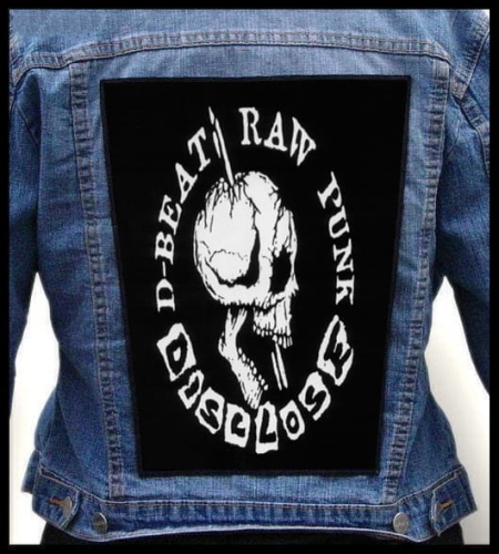 DISCLOSE -  D-Beat Raw Punk -- Backpatch.jpg