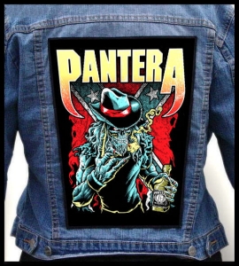 PANTERA - Cowboy with whiskey -- Backpatch