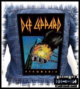 DEF LEPPARD - Pyromania -- Backpatch