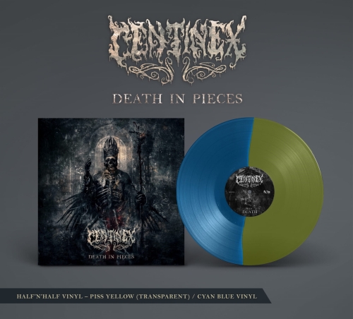 CENTINEX - Death in Pieces LP [blue piss yellow].jpg