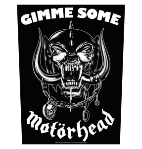 MOTORHEAD - GIMME SOME -- Official Backpatch