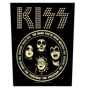 KISS - HAILING FROM NYC -- Official Backpatch