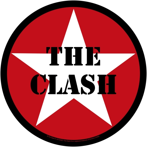 THE CLASH - STAR LOGO -- backpatch.jpg