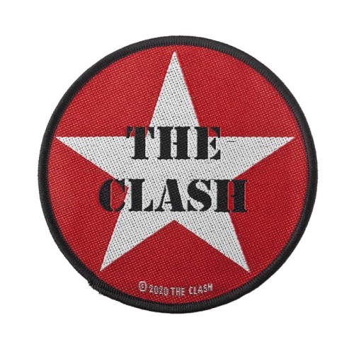 THE CLASH - MILITARY LOGO -- patch.jpg