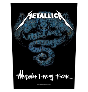 METALLICA - WHEREVER I MAY ROAM -- Official Backpatch