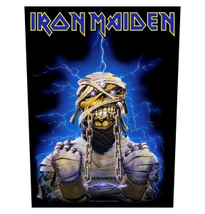 IRON MAIDEN - POWERSLAVE EDDIE -- Official Backpatch 