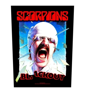 SCORPIONS - BLACKOUT -- Official Backpatch