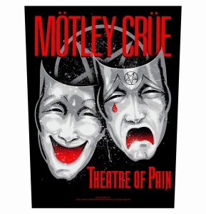 MOTLEY CRUE - THEATRE OF PAIN -- Official Backpatch