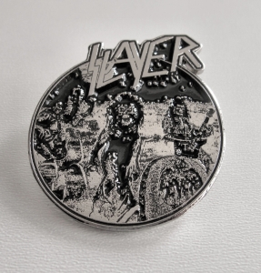 SLAYER - Live Undead -- Metal Pin 