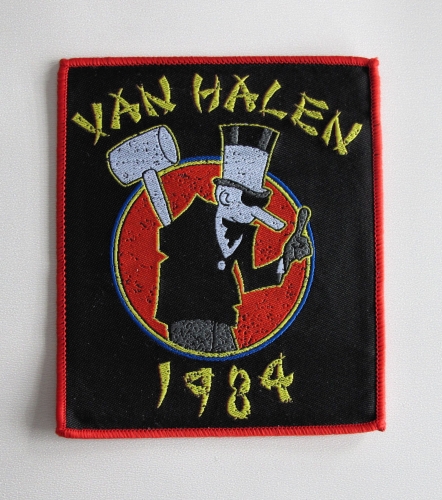 VAN HALEN - 1984 Tour -- patch.JPG