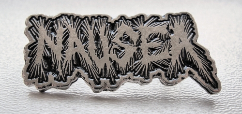 NAUSEA - LOGO --- Metal Pin.JPG