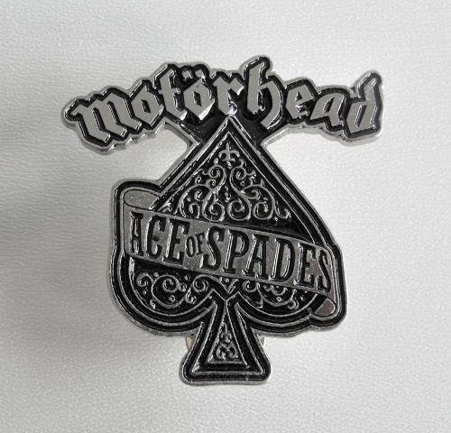 MOTORHEAD - Ace Of Spades -- metal pin.JPG