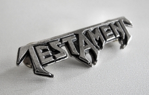 TESTAMENT -- Metal Pin