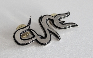THE CURE - Logo -- Metal Pin
