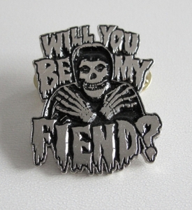 Przypinka MISFITS - Will You Be My Fiend