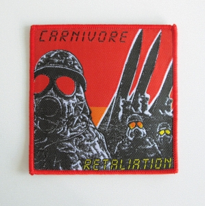 CARNIVORE - Retaliation -- Woven Patch  