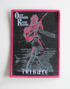 OZZY OSBOURNE & RANDY RHOADS -- Woven Patch 