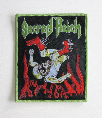SACRED REICH - Stage Diver -- patch.JPG