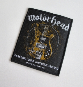MOTORHEAD - Everything Louder Than Everything Else -- Woven Patch 