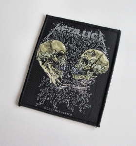 METALLICA - Sad But True (skulls) -- Woven Patch 