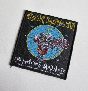 Naszywka IRON MAIDEN - Can I Play With Madness