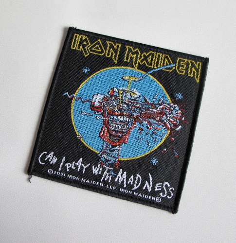 IRON MAIDEN - Can I Play With Madness -- patch.JPG
