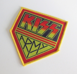 Naszywka KISS - Kiss Army [yellow]