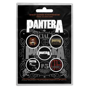 PANTERA -- Badges [5 Pack]  