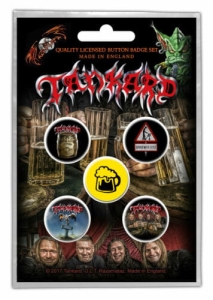 TANKARD -- Badges [5 Pack] 