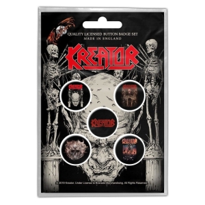 KREATOR -- Badges [5 Pack] 