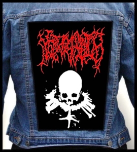 NECROS CHRISTOS - Skull -- Backpatch