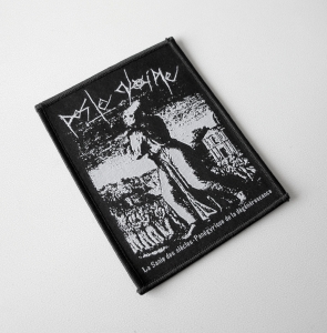 PESTE NOIRE - La Sanie des siècles -- Woven Patch 