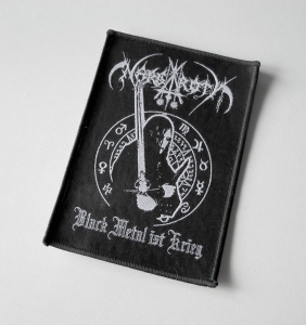 NARGAROTH - Black Metal Ist Krieg -- Woven Patch 