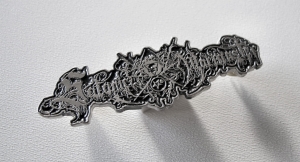 SATANIC WARMASTER - Logo -- Metal Pin
