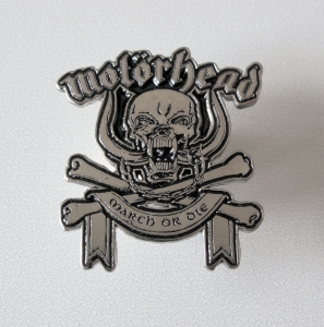 Przypinka MOTORHEAD - March Or Die 