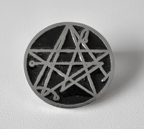 NECRONOMICON -- metal pin.JPG