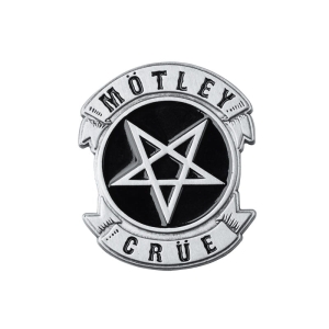 Przypinka MOTLEY-CRUE - PENTAGRAM