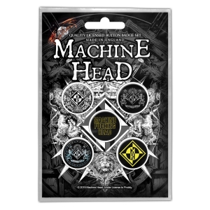 MACHINE HEAD -- Badges [5 Pack] 