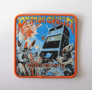 ORANGE GOBLIN - Frequencies from Planet Ten [orange] -- Woven Patch