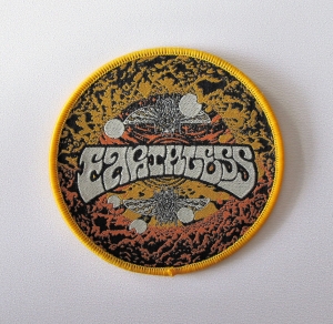 EARTHLESS [yellow] -- Woven Patch 