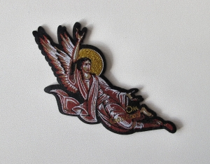 OM - God Is Good [laser cut] -- Woven Patch 