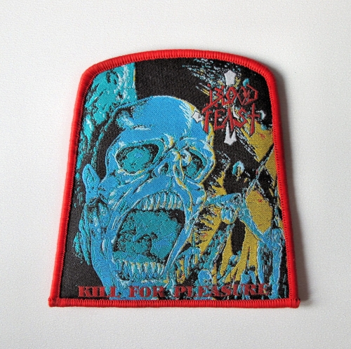 BLOOD FEAST - Kill for Pleasure [red] -- patch.JPG