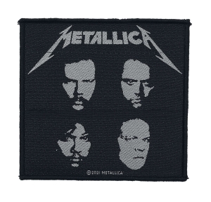 METALLICA - Black Album -- Woven Patch